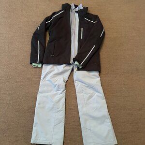 2016 Descente Women's Ski Outfit Navy/Lavendar US Size 6/8